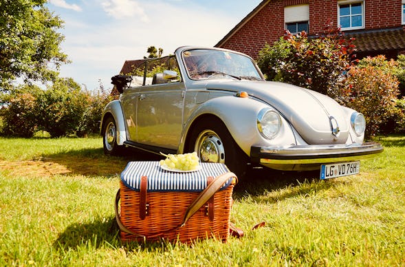 VW Käfer mieten mit Picknick Hamburg (8 Std.)