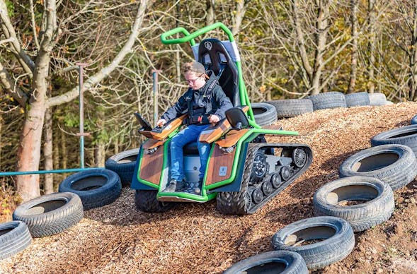 Ziesel fahren Stiege (15 Min.)
